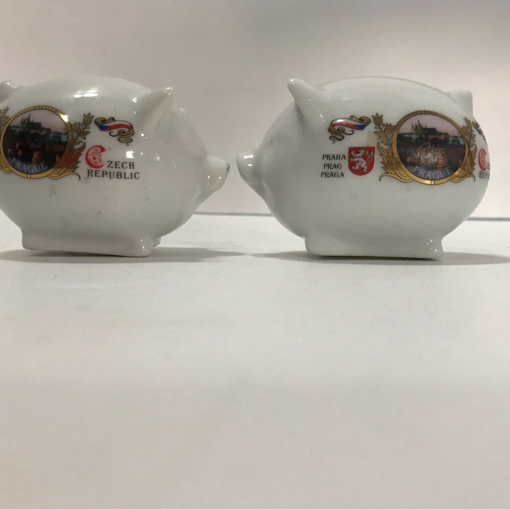 Czech Republic Salt & Pepper Shakers BE